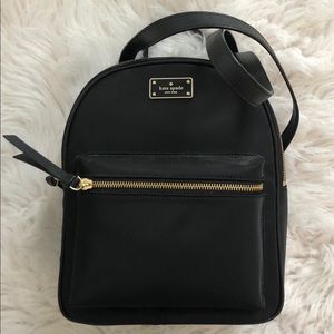 Brand new/never used Kate Spade Backpack (black)